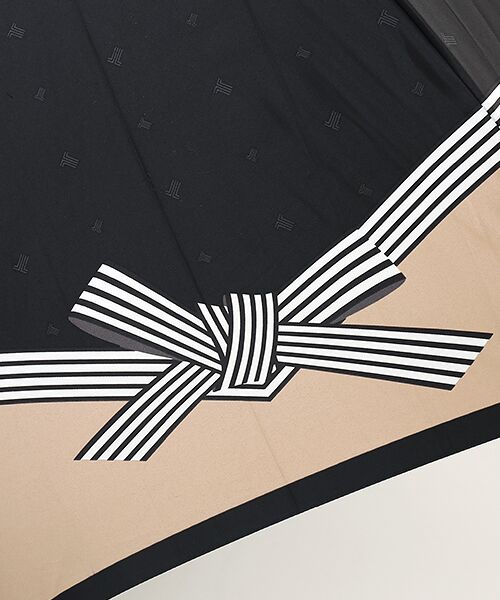 MOONBAT / ムーンバット 傘 | 雨傘 長傘 サテンプリント リボン柄 | 詳細5