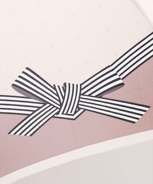 MOONBAT / ムーンバット 傘 | 雨傘 長傘 サテンプリント リボン柄 | 詳細9