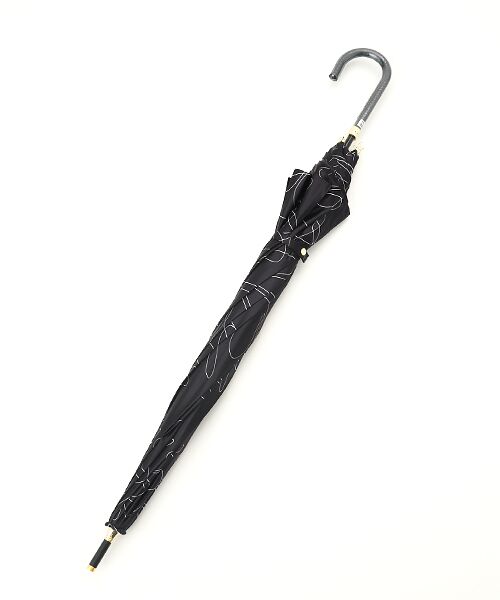 MOONBAT / ムーンバット 傘 | 雨傘 長傘 耐風 ジャンプ傘 サテンプリント 花柄 | 詳細3