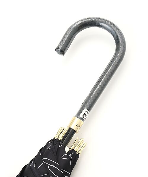 MOONBAT / ムーンバット 傘 | 雨傘 長傘 耐風 ジャンプ傘 サテンプリント 花柄 | 詳細4