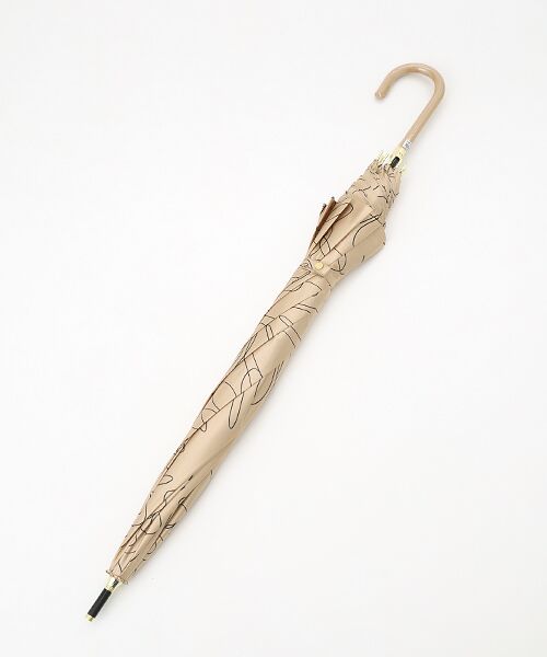 MOONBAT / ムーンバット 傘 | 雨傘 長傘 耐風 ジャンプ傘 サテンプリント 花柄 | 詳細8