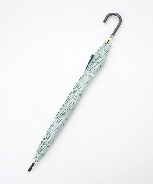 MOONBAT / ムーンバット 傘 | 雨傘 長傘 耐風 ジャンプ傘 サテンプリント 花柄 | 詳細10