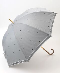 MOONBAT / ムーンバット 傘 | 雨傘 長傘 千鳥格子×ポロポニー