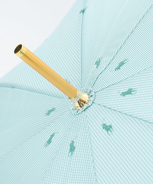 MOONBAT / ムーンバット 傘 | 雨傘 長傘 千鳥格子×ポロポニー | 詳細7