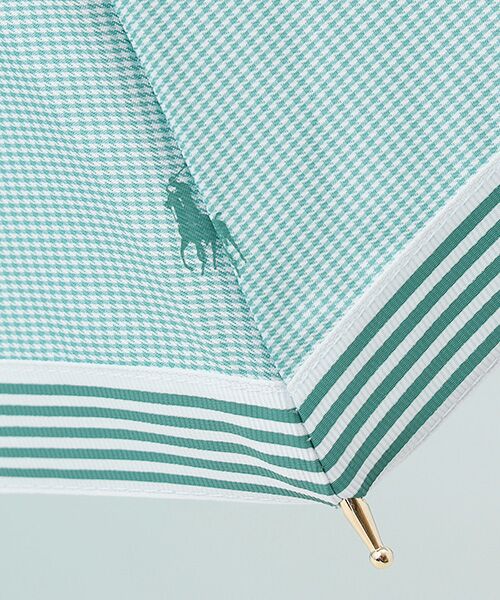 MOONBAT / ムーンバット 傘 | 雨傘 長傘 千鳥格子×ポロポニー | 詳細9