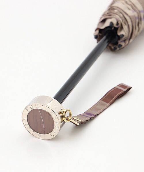 MOONBAT / ムーンバット 傘 | 雨傘 折りたたみ傘 軽量 フレンチベア×チェック | 詳細6