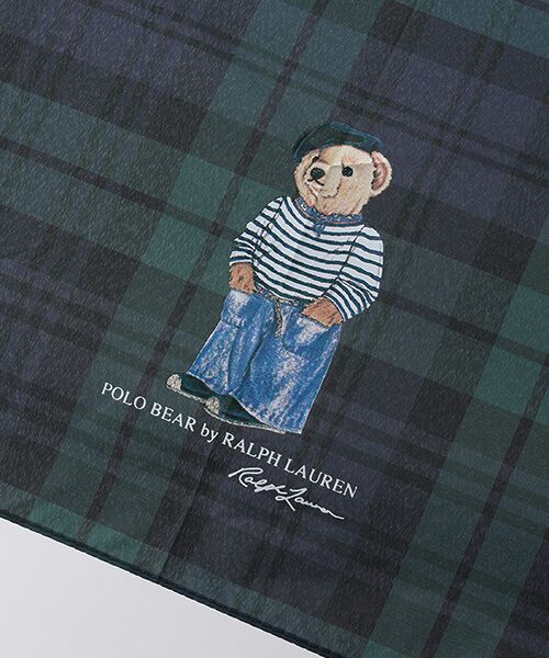 MOONBAT / ムーンバット 傘 | 雨傘 折りたたみ傘 軽量 フレンチベア×チェック | 詳細11