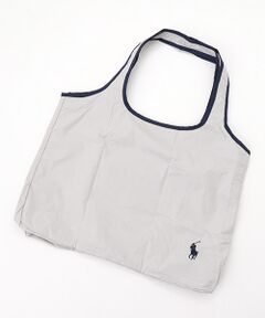 MOONBAT / ムーンバット エコバッグ | レイングッズ その他 ポーチ付き撥水バッグ ポロポニー刺繍