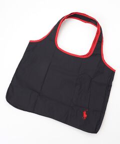 MOONBAT / ムーンバット エコバッグ | レイングッズ その他 ポーチ付き撥水バッグ ポロポニー刺繍