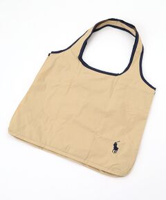 MOONBAT / ムーンバット エコバッグ | レイングッズ その他 ポーチ付き撥水バッグ ポロポニー刺繍