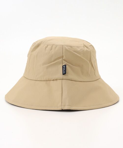 MOONBAT / ムーンバット ハット | レイングッズ レインコート 【WEB限定】レインハット 帽子 ポロポニー 無地 撥水 遮光 あご紐付き | 詳細1