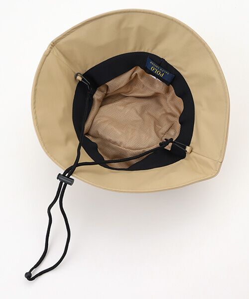 MOONBAT / ムーンバット ハット | レイングッズ レインコート 【WEB限定】レインハット 帽子 ポロポニー 無地 撥水 遮光 あご紐付き | 詳細4