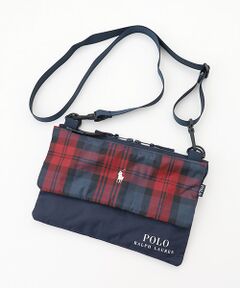 MOONBAT / ムーンバット ショルダーバッグ | レイングッズ その他 マルチ傘袋 チェック×無地 ポロポニー レインバッグ 吸水生地付き