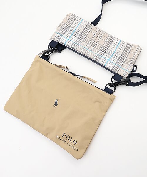 MOONBAT / ムーンバット ショルダーバッグ | レイングッズ その他 マルチ傘袋 チェック×無地 ポロポニー レインバッグ 吸水生地付き | 詳細3