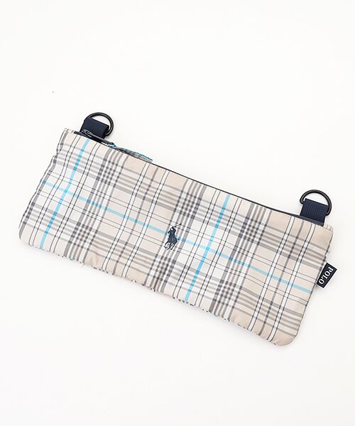 MOONBAT / ムーンバット ショルダーバッグ | レイングッズ その他 マルチ傘袋 チェック×無地 ポロポニー レインバッグ 吸水生地付き | 詳細5