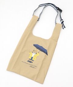 国内発送【ラルフローレン】ストライプド Brie トート バッグ ストライプド ストロー ミディアム Brie トート バッグ | ラルフ