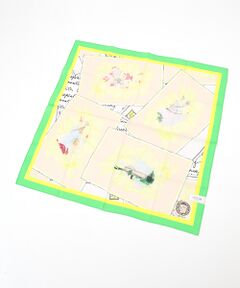 MOONBAT / ムーンバット マフラー・ショール・スヌード・ストール | ネックアイテム  ハンカチーフ Picture Postcard 52×52cm 日本製