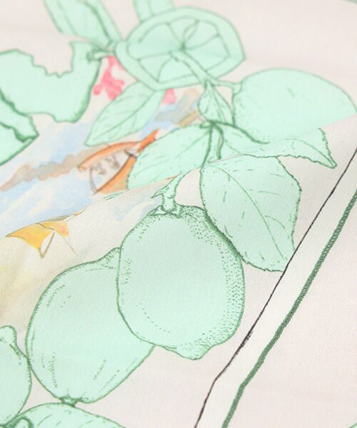 MOONBAT / ムーンバット マフラー・ショール・スヌード・ストール | ネックアイテム  ハンカチーフ Picture Postcard 52×52cm 日本製 | 詳細4