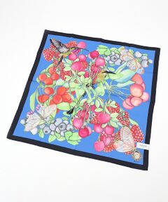 MOONBAT / ムーンバット マフラー・ショール・スヌード・ストール | ネックアイテム  ハンカチーフ Cherry Berry 52×52cm 日本製