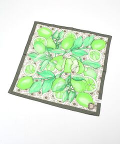 MOONBAT / ムーンバット マフラー・ショール・スヌード・ストール | ネックアイテム  ハンカチーフ Citrus 52×52cm 日本製