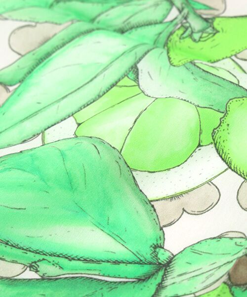 MOONBAT / ムーンバット マフラー・ショール・スヌード・ストール | ネックアイテム  ハンカチーフ Citrus 52×52cm 日本製 | 詳細4