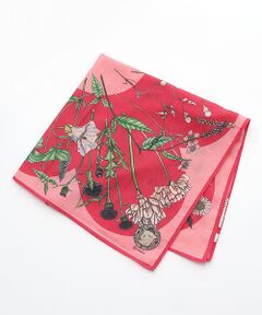 MOONBAT / ムーンバット マフラー・ショール・スヌード・ストール | ネックアイテム  コットンスカーフ Flora Hue 66×66cm インド製