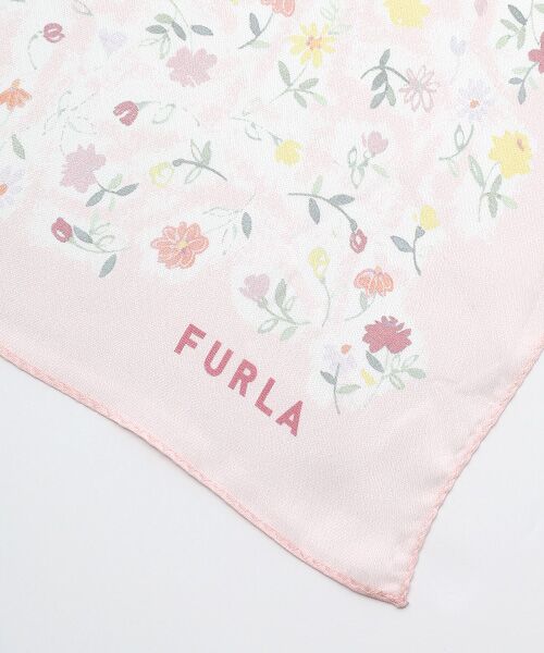 MOONBAT / ムーンバット マフラー・ショール・スヌード・ストール | ネックアイテム  シルクシフォン フローラル ロングスカーフ 35×150cm | 詳細2