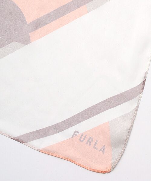 MOONBAT / ムーンバット マフラー・ショール・スヌード・ストール | ネックアイテム  シルクシフォン ビッグロゴ ロングスカーフ 35×150cm | 詳細1