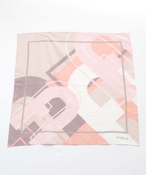 MOONBAT / ムーンバット マフラー・ショール・スヌード・ストール | ネックアイテム  コットン100％ プチスカーフ 幾何学柄 50cm×50cm プレゼント ギフト | 詳細1