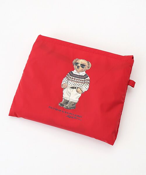 MOONBAT / ムーンバット エコバッグ | レイングッズ ポケッタブルレインバッグ SEASON BARE ポロベア | 詳細12