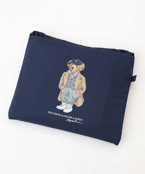 MOONBAT / ムーンバット エコバッグ | レイングッズ ポケッタブルレインバッグ SEASON BARE ポロベア | 詳細15