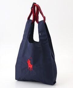 MOONBAT / ムーンバット エコバッグ | レイングッズ  ベルト付きレインバッグ ポロポニー刺繍