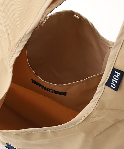 MOONBAT / ムーンバット エコバッグ | レイングッズ  ベルト付きレインバッグ ポロポニー刺繍 | 詳細4