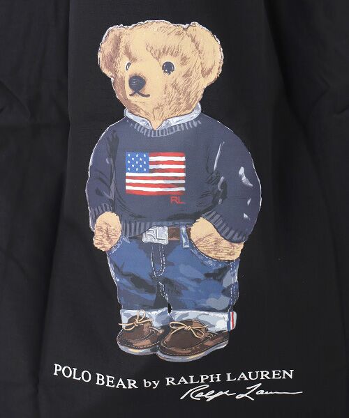 MOONBAT / ムーンバット エコバッグ | レイングッズ  ポケッタブルレインバッグ FLAG BEAR | 詳細1