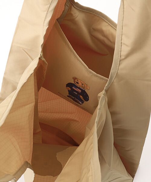 MOONBAT / ムーンバット エコバッグ | レイングッズ  ポケッタブルレインバッグ FLAG BEAR | 詳細7