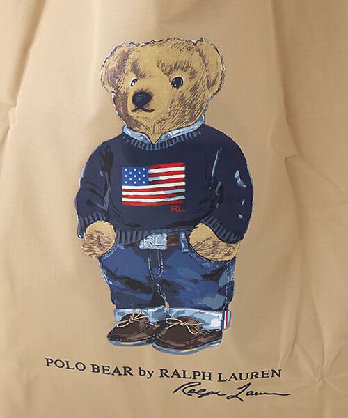 MOONBAT / ムーンバット エコバッグ | レイングッズ  ポケッタブルレインバッグ FLAG BEAR | 詳細9