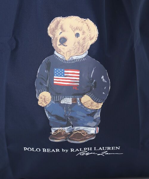 MOONBAT / ムーンバット エコバッグ | レイングッズ  ポケッタブルレインバッグ FLAG BEAR | 詳細12