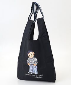 レイングッズ  ベルト付きレインバッグ ベアプリント