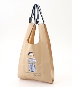 MOONBAT / ムーンバット エコバッグ | レイングッズ  ベルト付きレインバッグ ベアプリント