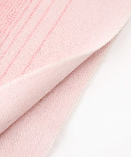 MOONBAT / ムーンバット マフラー・ショール・スヌード・ストール | ネックアイテム  ウール100% オンブレーマフラー 幅30cm | 詳細2