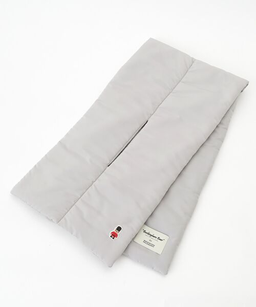 MOONBAT / ムーンバット マフラー・ショール・スヌード・ストール | ネックアイテム  PADDED ベア付きマフラー 幅25cm | 詳細1