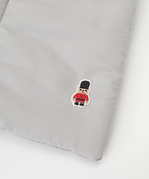 MOONBAT / ムーンバット マフラー・ショール・スヌード・ストール | ネックアイテム  PADDED ベア付きマフラー 幅25cm | 詳細4