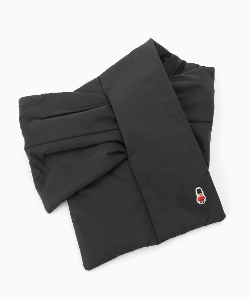 MOONBAT/ムーンバット ネックアイテム PADDED ベア付きマフラー 幅25cm ブラック FREE MOONBAT/ムーンバット ネックアイテム PADDED ベア付きマフラー 幅25cm ブラック FREE