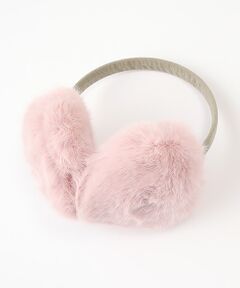 MOONBAT / ムーンバット ネックウォーマー・イヤーマフ | 帽子  ハート型フェイクファー イヤーマフラー