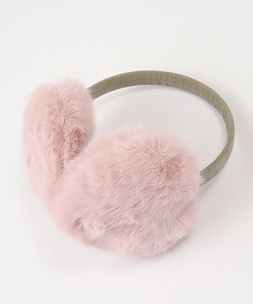MOONBAT / ムーンバット ネックウォーマー・イヤーマフ | 帽子  ハート型フェイクファー イヤーマフラー | 詳細3