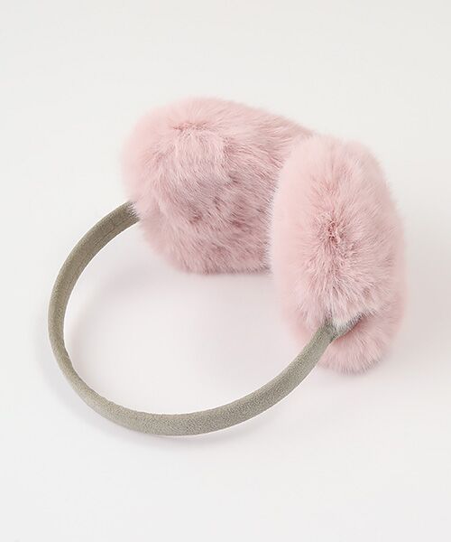 MOONBAT / ムーンバット ネックウォーマー・イヤーマフ | 帽子  ハート型フェイクファー イヤーマフラー | 詳細4