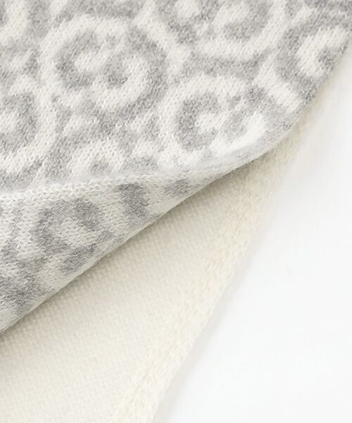 MOONBAT / ムーンバット マフラー・ショール・スヌード・ストール | カシミヤ100％ ジャガードプチマフラー リバーシブル | 詳細3