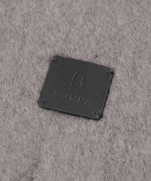 MOONBAT / ムーンバット マフラー・ショール・スヌード・ストール | 【WEB限定】ウール混シャギー無地マフラー/幅40cm | 詳細3