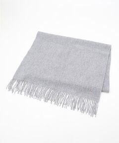 MOONBAT / ムーンバット マフラー・ショール・スヌード・ストール | 【WEB限定】ウール100％ アーチロゴ 無地ストール 190cm×60cm