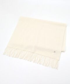 MOONBAT / ムーンバット マフラー・ショール・スヌード・ストール | 【WEB限定】ウール100％ アーチロゴ 無地ストール 190cm×60cm